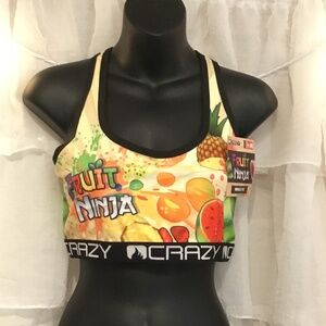 New Crazy Universe Fruit Ninja Bralette